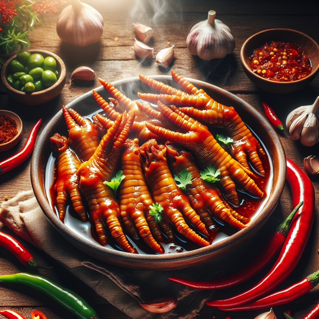 Kelezatan Resep Ceker Pedas Manis yang Menggugah Selera