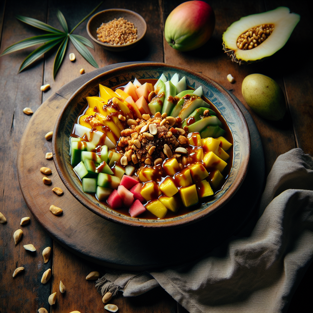 Rahasia Lezat Bumbu Rujak Buah Tradisional